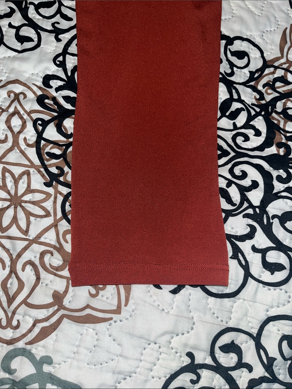 Express Rust Mid Rise Ankle Pants - Picture 7 of 7